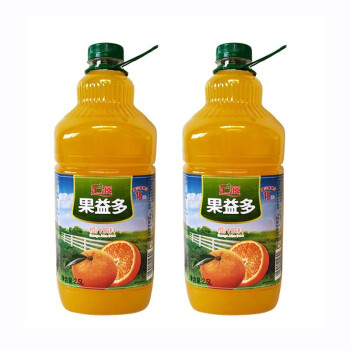 汇源果汁橙汁饮料2.5l*2桶装2.