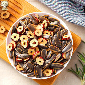 焦糖瓜子红枣麻辣核桃绿豆焦糖味瓜子休闲零食炒货 红枣味200g*6袋