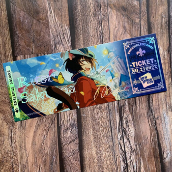 偶像梦幻祭镭射票现货偶像梦幻祭es二代演出券镭射票朔间零天祥院英智