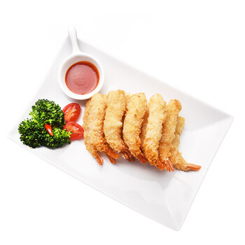 guolian国联水产酥脆面包虾棒 海鲜油炸特色小吃 200g*3袋