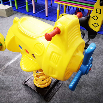 幼儿园双人弹簧跷跷板摇摇乐翘翘板儿童户外摇马室外游乐设施 110