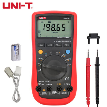 优利德（UNI-T）UT61E 万用表数字高精度智能防烧万能表电工表真有效值