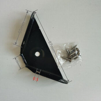 八角金盘橱柜吊码三面固定衣柜装修角铁挂件角撑吊柜角码吊码挂码三角