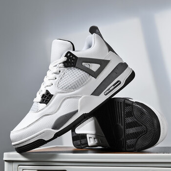 刷街休闲百搭情侣厚底耐磨网面透气运动跑步鞋 白水泥(az4) 42鞋码