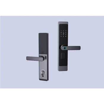 罗安达(luoanda)指纹锁 lad-a1标准版 指纹锁 智能锁半自动盗门电子锁