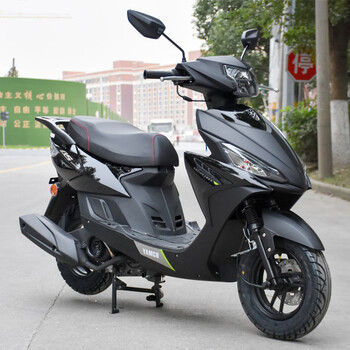 踏板摩托车整车125雅马哈款式福喜国四电喷外卖燃油可上牌 新福喜110