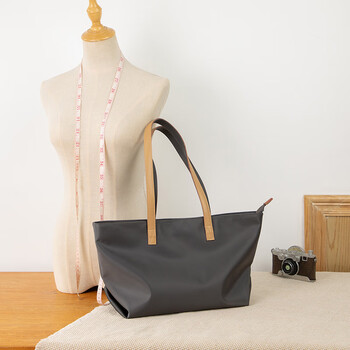 mospoke牛津布休闲通勤女包尼龙布单肩包新款韩版时尚大容量简约托特