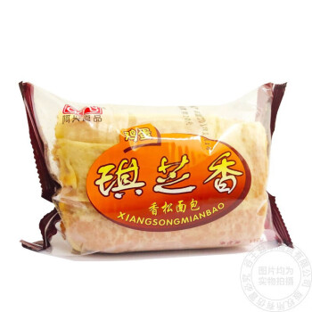 琪芝香雞蛋肉鬆香松麵包奶油夾心100g6個新鮮早餐零食合理保質期香松5