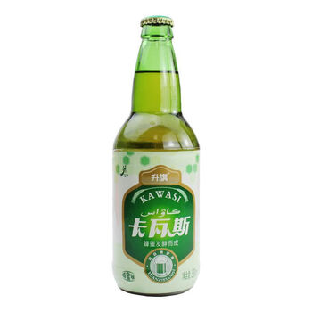 望蓝川升旗卡瓦斯500ml*6瓶 新疆整箱蜂蜜格瓦斯特产碳酸大瓶装饮料