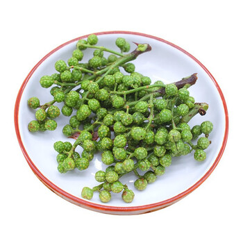 恬女神鲜花椒 青麻椒 四川特产正宗特麻青花椒 生花椒保鲜花椒 350g