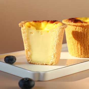 七哥德式布丁挞皮盘塔蛋挞皮锡纸托安佳动物黄油挞皮8个烘焙家用