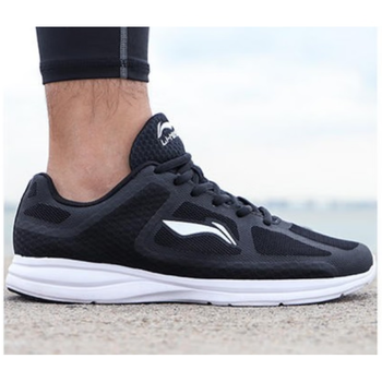 李宁lining跑步鞋男女情侣学生款夏季新款减震透气网面旅游鞋arbp1011