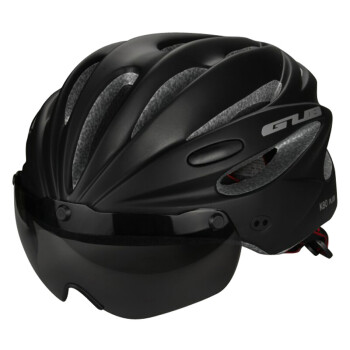 GUB K80山地自行车头盔男女一体式骑行头盔带眼镜风镜公路车装备配件