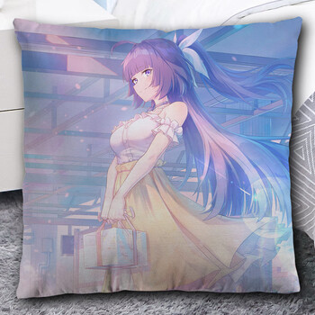 崩坏3周边爱莉希雅抱枕希儿死生之律者玩偶手办二次元靠垫枕定制 芽衣