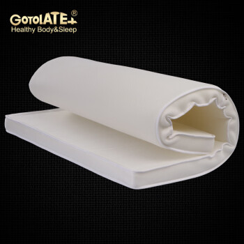 Gotolatex歌蕾丝白色3D床垫水洗床垫弹性偏硬护脊床垫透气散热老少皆宜 5cm厚 90x190cm