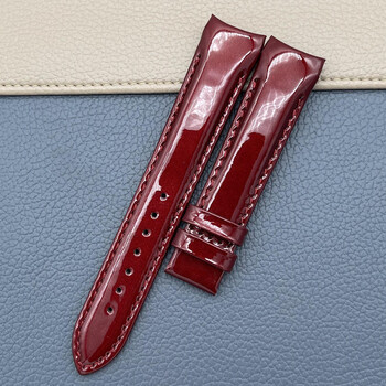 表带女1853库图系列皮带 t035210 t035207a 原厂 原厂酒红色(无扣)