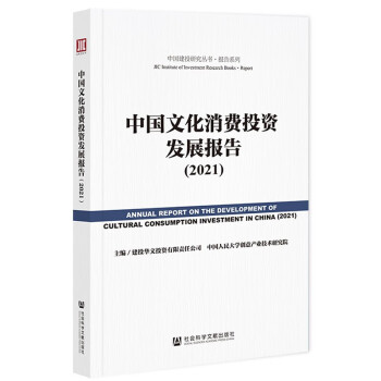 中国文化消费投资发展报告社科文献