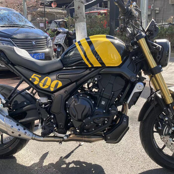 适配无极500ac弹簧头竞技杠改装件摩托车发动机防摔前护杠保险杠 500