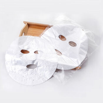 48小时发货一次性保鲜膜贴100片塑料透明超薄鬼脸贴面部脸部面膜纸