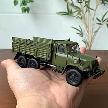 星屑原厂工程车模型143东风越野军卡eq140八平柴货车天锦货柜车东风