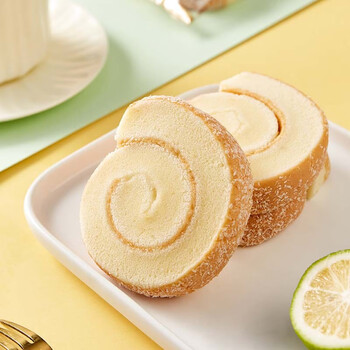 诺贝达骆驼奶椰丝蛋糕卷瑞士卷营养早餐面包零食糕点下午茶点心充饥