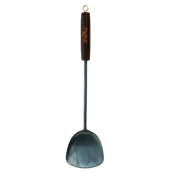 物萃德国进口品质麟酷华夏铁匠手工铁锅铲传统铁铲子炒菜家用无涂层长