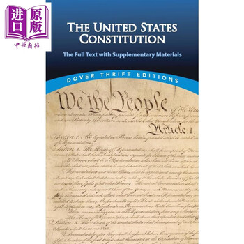 the united states constitution 英文原版 美国宪法