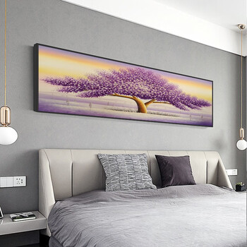 忆画晶瓷画卧室装饰画床头画现代简约北欧客厅挂画轻奢沙发背景墙壁画