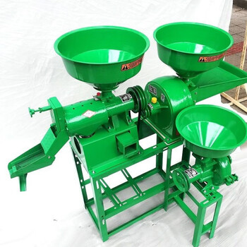 家用碾米机全自动多功能打米机大米稻谷脱壳剥壳粉碎机磨浆机220v