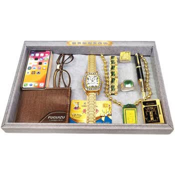 祭祀用品纸扎男首饰手表钱包钢笔眼镜套装纸钱烧纸上坟扫墓祭祀用品