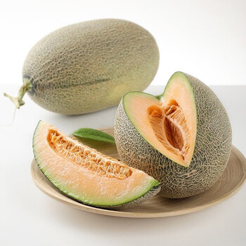 美夕海南西州蜜哈密瓜甜瓜蜜瓜新鲜水果精选2粒装56斤