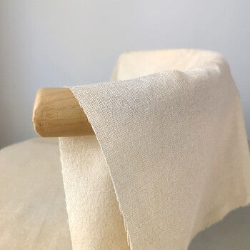顾致加厚纯色沙发布料面料粗亚麻棉麻帆布老粗布硬包麻布布头花色81米