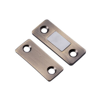 隐形门吸免打孔推拉门衣柜门磁吸双磁铁移门柜吸强磁微型磁碰免打孔多