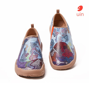 uin彩绘旅行鞋西班牙原创托莱多2休闲男女鞋涂鸦图案鞋软底防水透气
