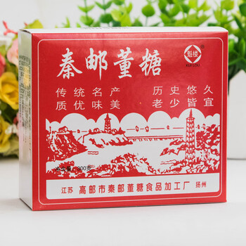 茗仟(mingqian)江苏扬州高邮特产秦邮董糖芝麻酥糖老式手工糕点传统