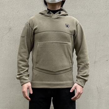 龙牙(dragon tooth)卡伦西亚圣甲虫抓绒衣军战术卫衣套头连帽衫