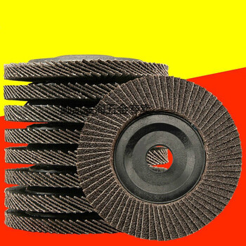 百叶片抛光片百叶轮不锈钢打磨片角磨机磨光片手沙轮打磨机磨片100特