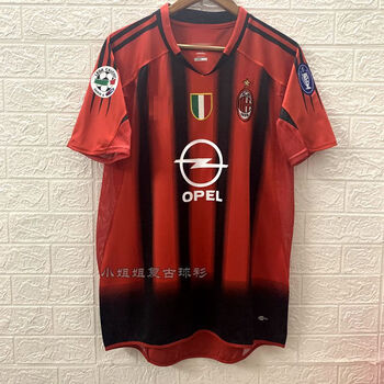 因扎吉卡卡皮尔洛主场短袖套装足球服 xl 短袖单上衣 舍甫琴科7号