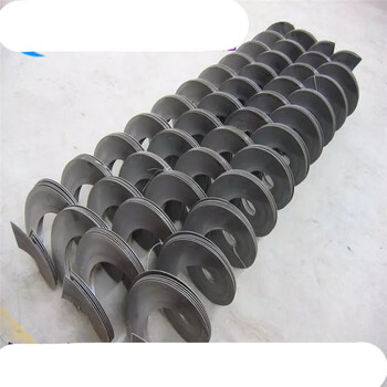 螺旋叶片绞龙叶片加厚不锈钢提升机上料机配件蛟龙轴螺旋杆 40*18*40*