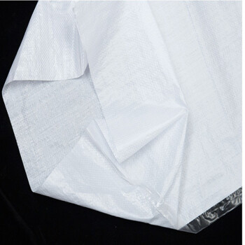 启悦 覆膜编织袋白色覆膜编织袋 规格：60*90cm(10条）