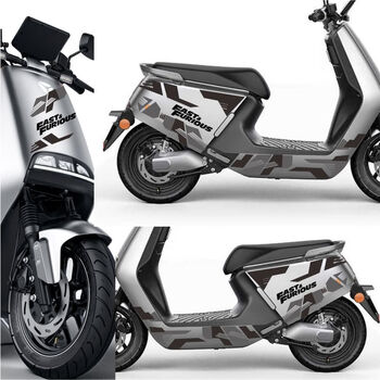 雅迪电动车改装车贴贴纸g5博悦1代2代台铃电动车个性创意贴纸拉花划痕