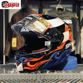 头盔赛道盔分体式eps鲨鱼赛车跑车男女四季碳纤维洛伦佐99号 洛伦佐