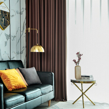 梦黛俪做窗帘的布料全遮光成品窗帘2022年新款客厅卧室现代简约轻奢