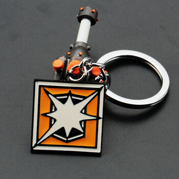 彩虹六号周边 彩虹六号r6游戏周边干员挂件礼物 创意钥匙圈 学生书包