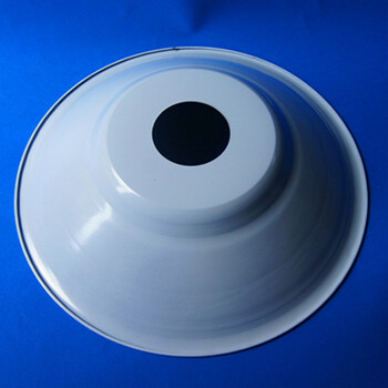 e40e27小三通灯头灯罩户外防水灯盘灯碟马路弯杆路灯不锈钢防雨 16寸