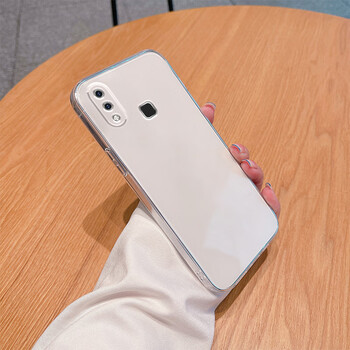 yngfn透明vivoy95手机壳浮雕镭射网红v1v0y93高感文字暴富发财女生款