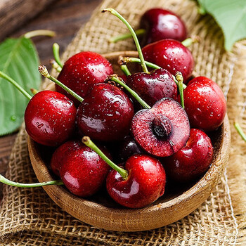 【顺丰速运】陕西红灯美早大樱桃新鲜水果 布鲁克斯精选4斤装 jjj大果