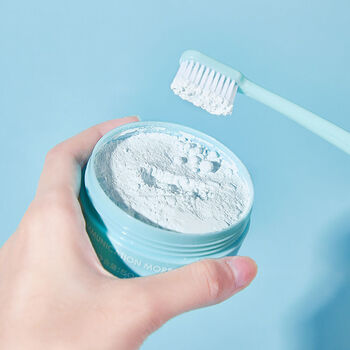 ofs牙粉洗牙粉美i白去黄牙齿洁牙去牙渍去口i臭牙垢刷牙神i器抖音同款