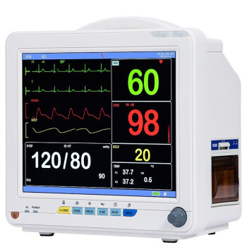 心電監護儀醫用家用多功能參數便攜式24小時檢測病人病房老人監測儀