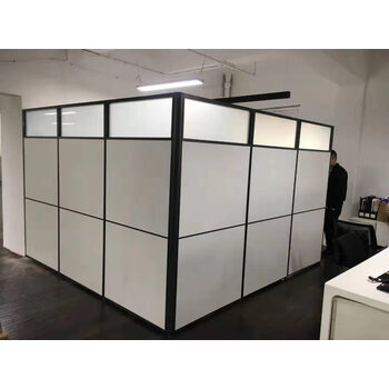 泉渝匠办公室屏风移动隔断墙可拆卸隔板墙简约现代工厂车间活动屏固定